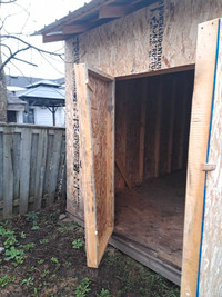 Large wooden 3 Door Shed
