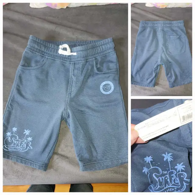 Lot 6 vêtements garçon shorts tshirts 8-10 ans / boy clothes sh in Kids & Youth in City of Montréal - Image 3