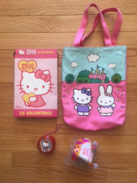 Hello Kitty Collection- Bag, Yoyo, Stamp,Valentines,