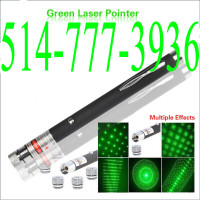 Pointeur Laser Vert ou Mauve très puissant avec pattern disco