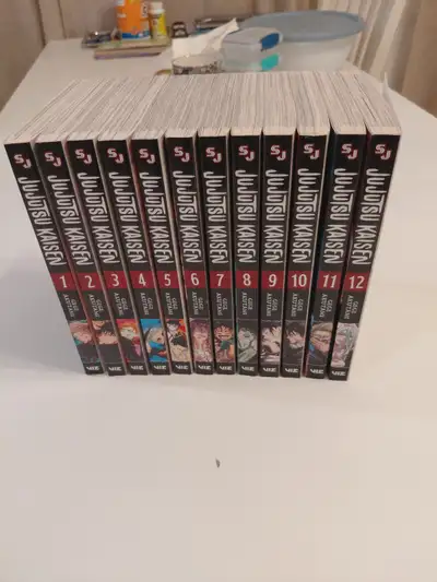 Jujutsu kaisen 1-12 manga, View more