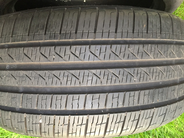 18 inch alloy rims fit VW, Audi, Pirelli P7 245 40 18 97H tires in Tires & Rims in Saint John - Image 3