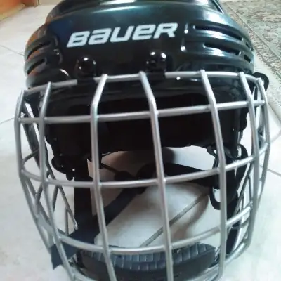 NEW YOUTH BLACK BAUER HELMET, View more
