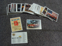 1991 Action PANINI Dream Cars 100 Card Set Missing #8