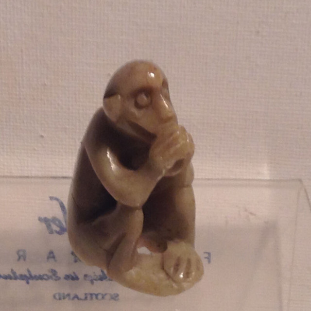 Antique Chinese Beautiful Stone Figures of Monkey in Arts & Collectibles in Vancouver