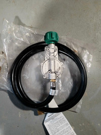 Propane 2 stage hose and regulator  5ft