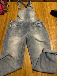 Ladies Jean overalls size large 