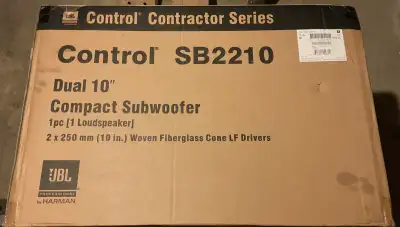 JBL Subwoofer Control SB2210, View more