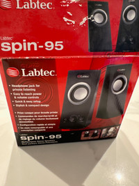 Labtec Spin-95 Speakers, only $10!