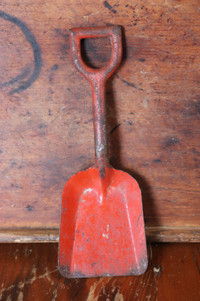 Vintage Metal Child's Toy Shovel