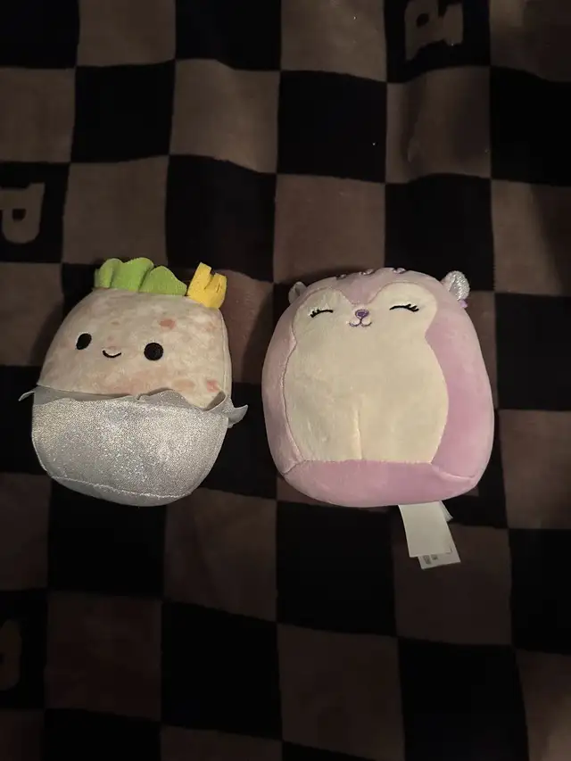 Small Squishmallow plushies bernardo burrito sydnee squ in Toys & Games in Ottawa - Image 2