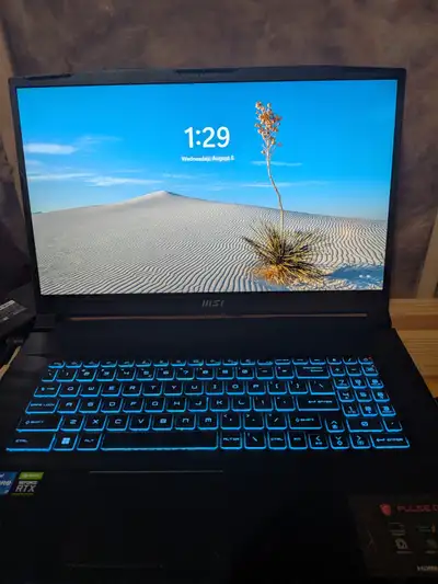 Msi gaming laptop RTX 3060 Intel i7, View more