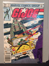 G.I. Joe #13 Marvel Comics Comic Book July 1983