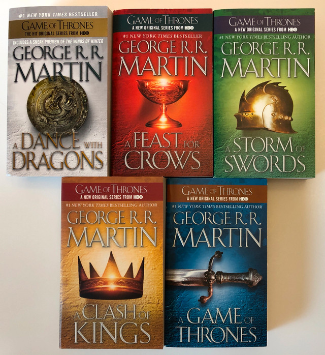 Game of Thrones - Books and Blu-Ray discs (lot) in Fiction in Mississauga / Peel Region - Image 2