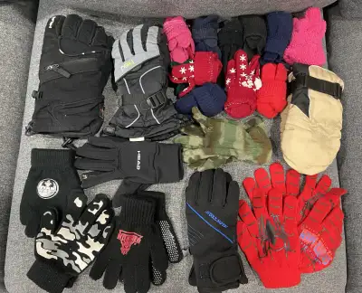 Youth winter gloves and mitts - HEAD etc, View more