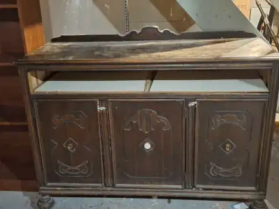 antique wooden cabinet, View more