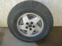 235/75R15 on Alloy 5x4.5" Rim BFGoodrich Tire