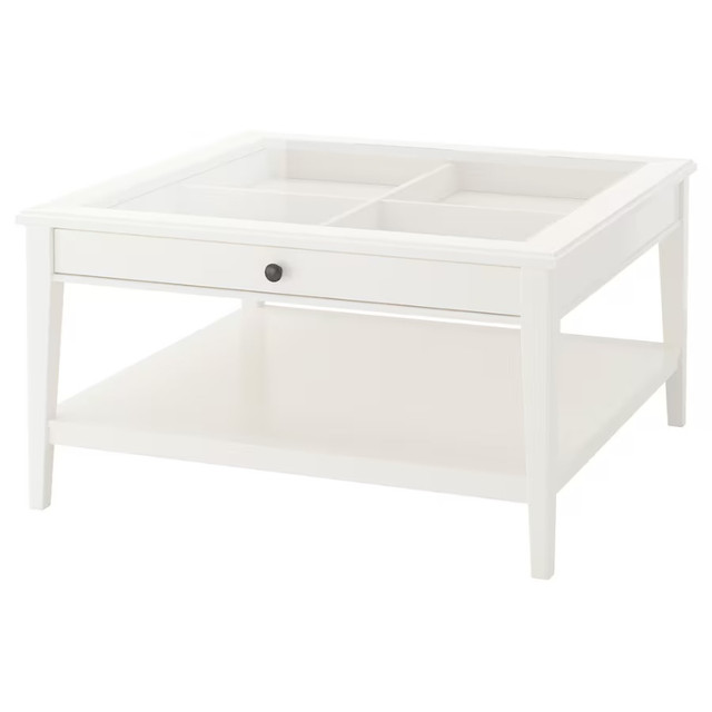 White Coffee Table (Size: 36 5/8 x 36 5/8") in Coffee Tables in Ottawa - Image 4
