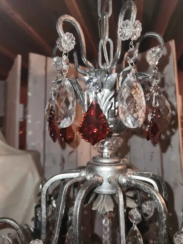 Custom Crystal Bird Chandelier With Original Swarovski Crystals❄ in Indoor Lighting & Fans in Markham / York Region - Image 5