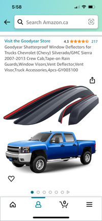 Window wind deflectors 