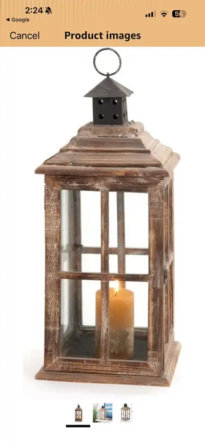 Wood Lantern, View more