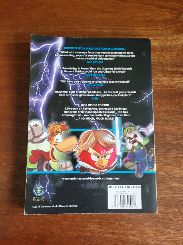 Guinness World Records 2014: Gamer's Edition in Fiction in Dartmouth - Image 2