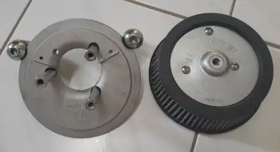 Arlen Ness hi-flow stage 1 air cleaner Big Sucker model #18-505 Fits most Harley twin cam model moto...