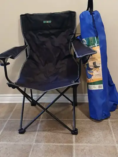 2 Folding Travel Arm Chairs., View more