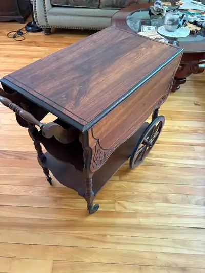 Antique Styled Tea Cart, View more