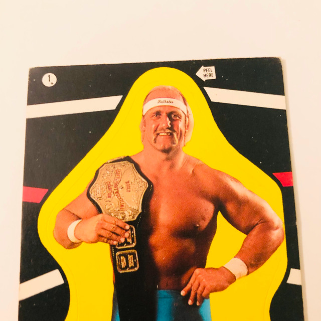 Vtg 1985 WWF Hulk Hogan Titan Sports Wrestling Sticker in Arts & Collectibles in City of Toronto - Image 3