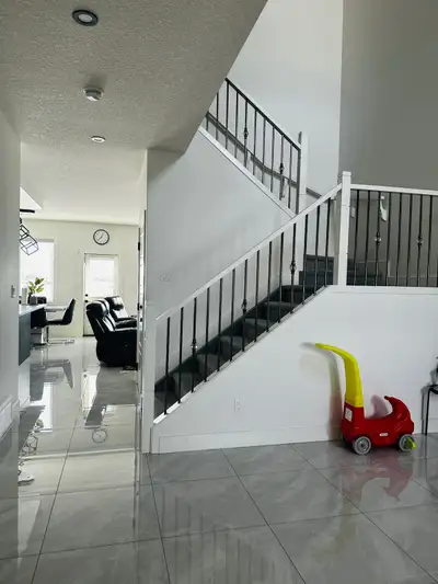 This stunning 2100 sq ft newly constructed home (2025) in Beaumont backing to pond offers comfort, c...