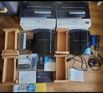 Two Playstation 3 Systems complete in box CECHAO1, View more