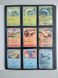 Pokemon 151 completed base set (1/165 - 165/165)