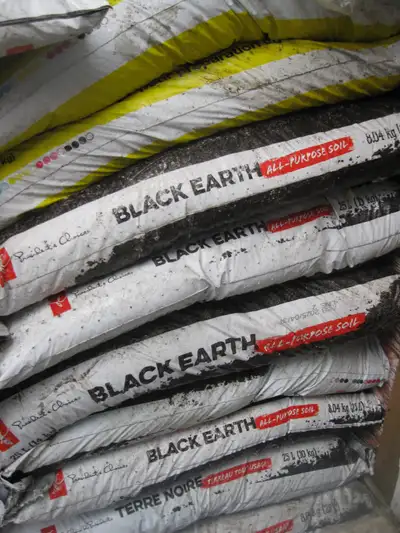 Black Earth or All purpose soil, 25L at $2.50 per bag., View more