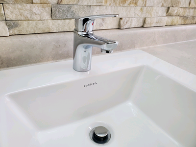 Washroom sinks and faucets, View more
