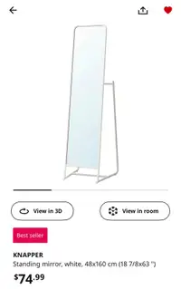 Mirror - Standing Ikea