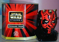 Star Wars Ceramic Mug Darth Maul Applause w/ Cert NIP