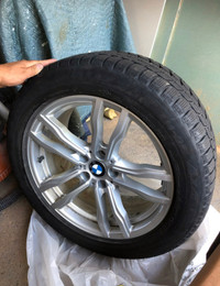 BMW original ring with snow tires for X3 X5 X6