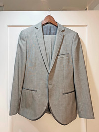 Topman Grey Suit Size 38R