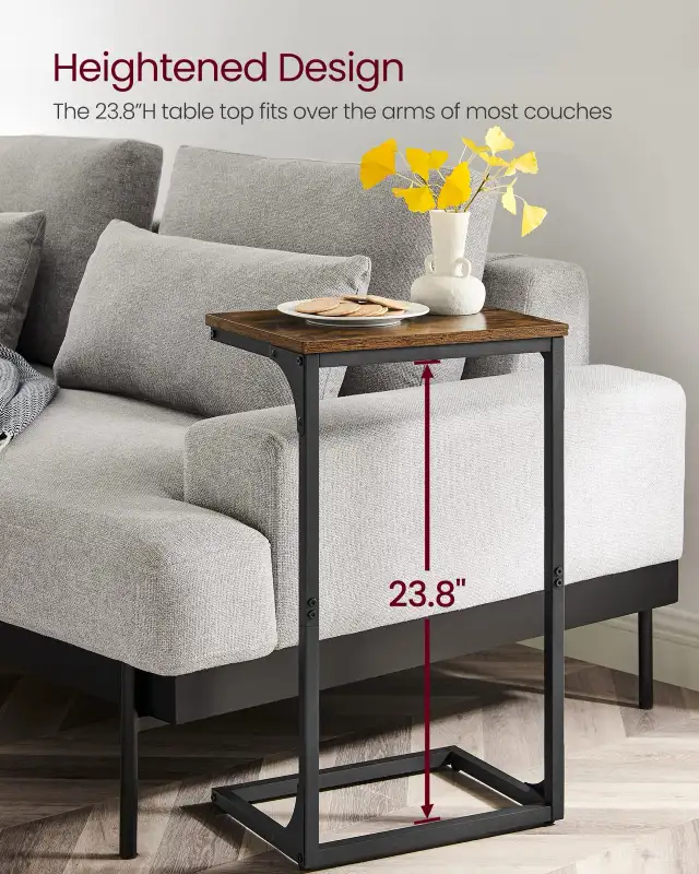 VASAGLE C-Shaped Side Table in Other Tables in Oshawa / Durham Region - Image 4