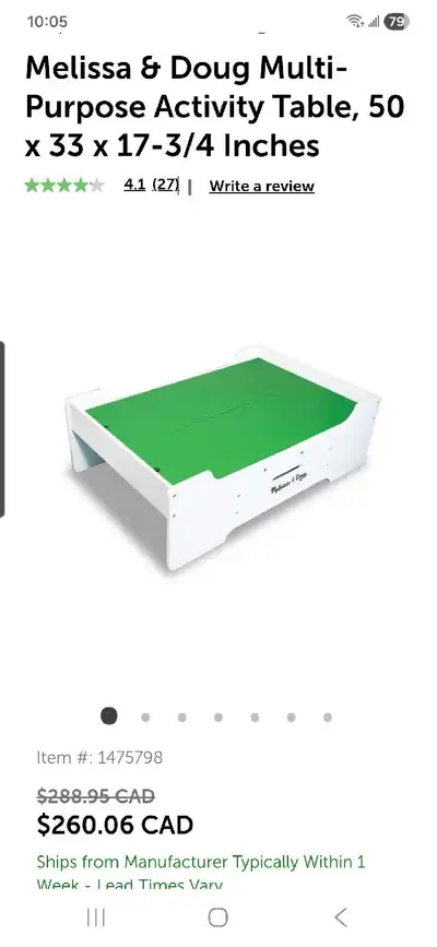 Kids train/activitie table , View more