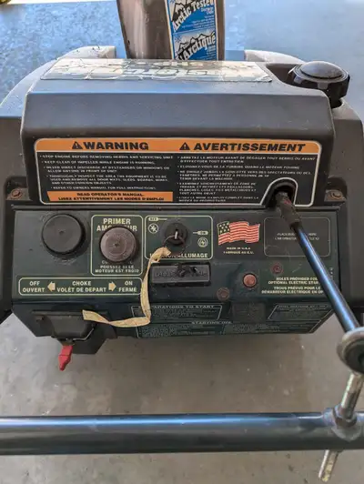 5 HP mastercraft snowblower Two stroke, View more