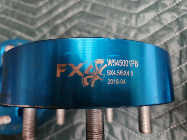FX WHEEL SPACERS  1 1/2" thick in Tires & Rims in St. Catharines - Image 4