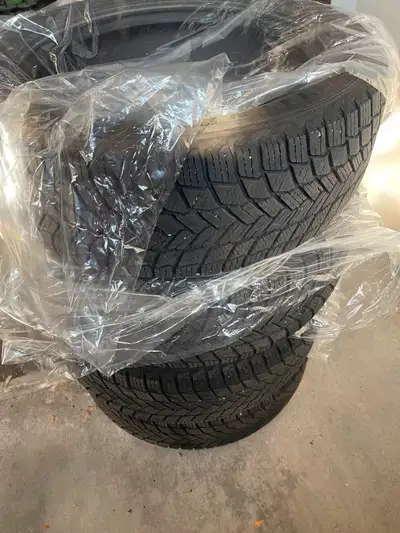 Set of four used tires Always stored inside in the off season. 225/55 R 19 Dot code 012X 5120 Tread...