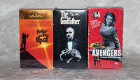 VHS Box Sets -The Godfather - The Avengers - Fiddler on the Roof