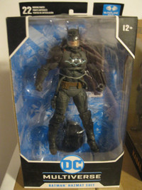 New and Sealed DC Multiverse Hazmat Suit Batman (Damaged Box)