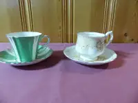 2 Vintage Royal Albert Cup and Saucer Sets $25 each