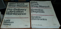 1984 Truck FORD Shop Manual Lot