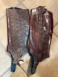 Ariat Leather Halfchaps size Small