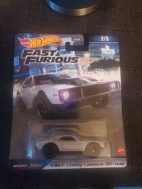 Hotwheels Premium Fast and Furious 1967 Chevy Camaro Offroad